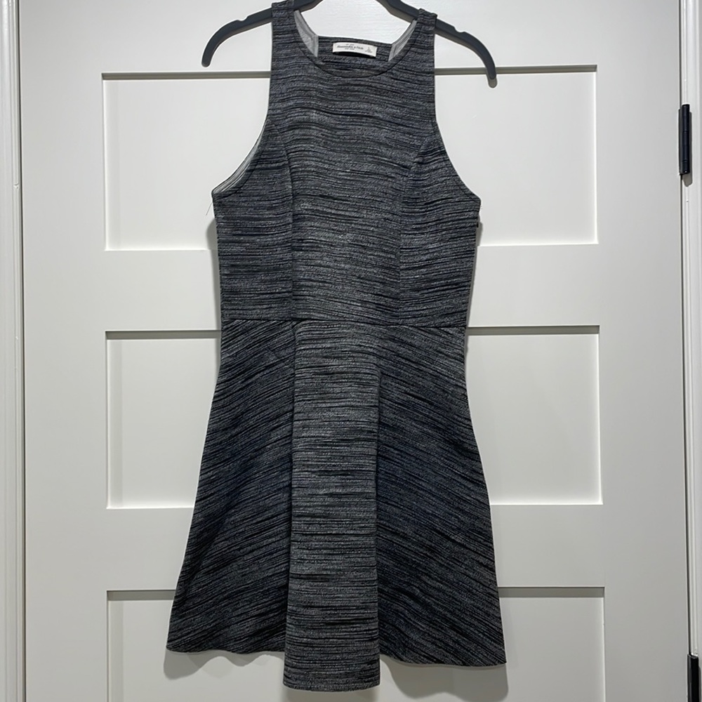 Abercrombie Heathered Cut Back Dress